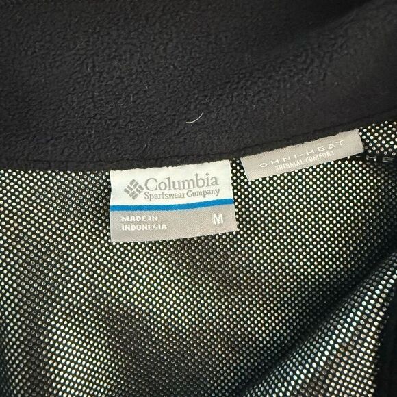 Columbia Fleece Omni-Heat Black Full Zip Up Vest - Women’s US M - Picture 7 of 12